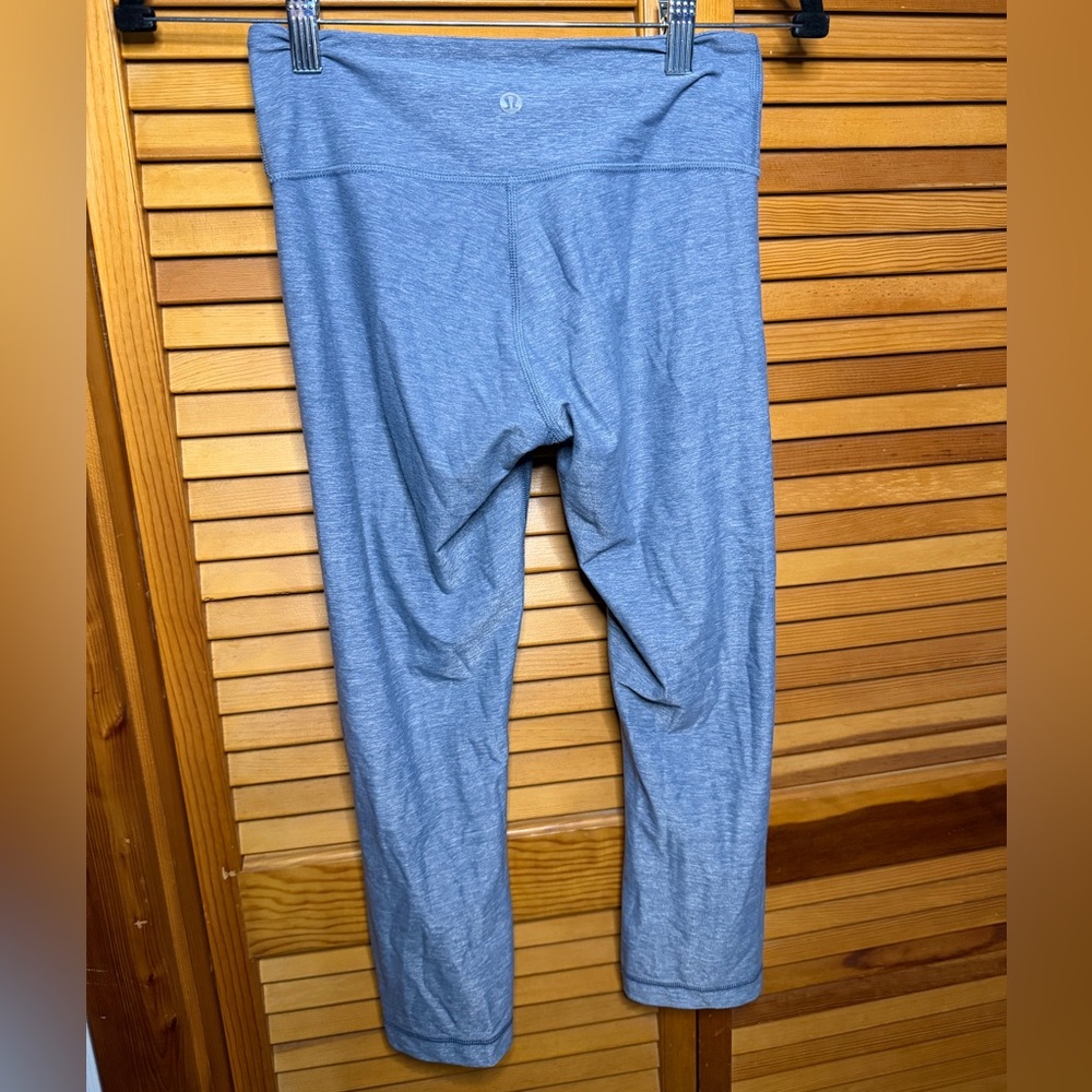 lululemon athletica Heathered Blue Leggings